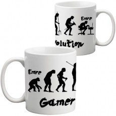 Erkeğe Hediye - Gamer Evolution Kupa Bardak
