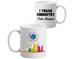 Kimya Öğretmenine Öğretmenler Günü Hediyesi Kupa Bardak