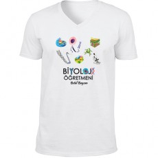 Biyoloji Öğretmenine Hediyelik Tişört