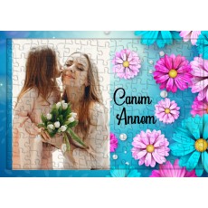 Anneler Günü Hediyesi - Fotoğraflı Puzzle