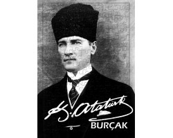 Atatürk Fotoğraflı Hediyelik İsim Baskılı Puzzle 