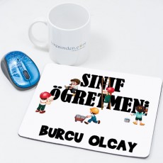 Sınıf Öğretmenine Öğretmenler Günü Hediyesi Mousepad