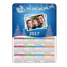 Yılbaşı Hediyesi - Takvimli Fotoğraflı Magnet (15x21 cm)