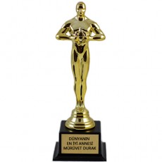 Kişiye Özel İsimli Oscar Heykeli