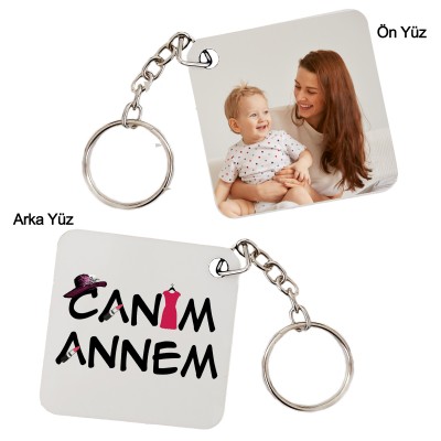 Anneler Günü Hediyesi - Canım Annem Anahtarlık