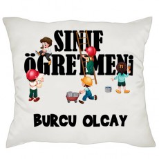 Sınıf Öğretmenine Hediye Yastık 