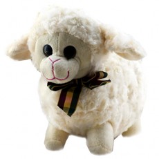 Hediyelik Tombul Peluş Kuzu (25 cm)