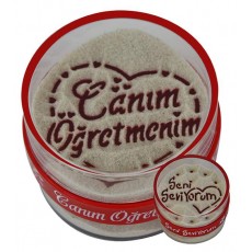 Kumdan Hediye - "Canım Öğretmenim Seni Seviyorum"