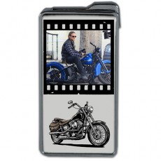 Motorcu Hediyesi Fotoğraflı Çakmak
